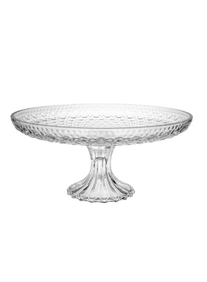 باساباش صحن تقديم كريستالي فاخر على قاعدة – مقاس 30×14 سم بتصميم أنيق يضفي لمسة فخمة لمائدتك ✨ - Image 3