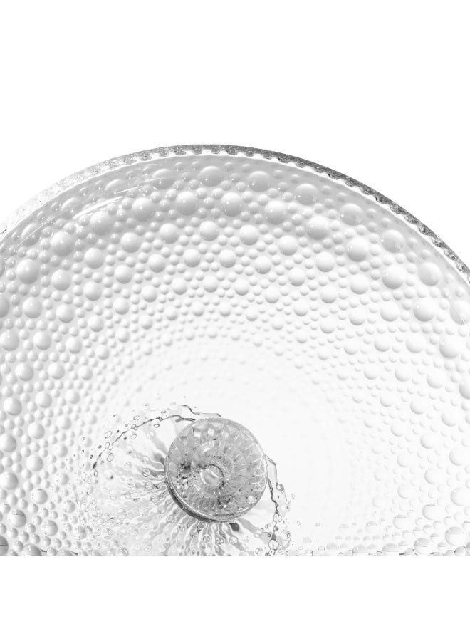 باساباش صحن تقديم كريستالي فاخر على قاعدة – مقاس 30×14 سم بتصميم أنيق يضفي لمسة فخمة لمائدتك ✨ - Image 4