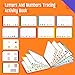 SpriteGru Letter Number Tracing Pad 30 Pages Alphabet ABC and 123 Handwriting Book Reusable Erasable Pen Control Practice Montessori Autism Educational Fine Motor Toddler Learning Toys - Image 4