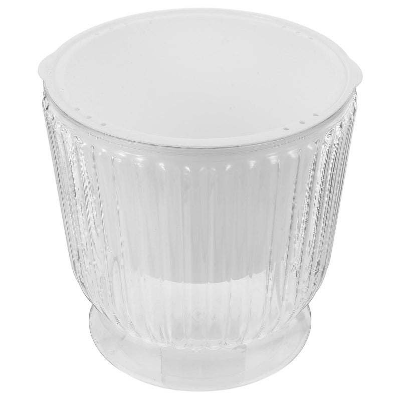 Self Watering Planter Pot for Indoor Plants with Drainage Hole Lazy Flower Pot for Home Office Gardening - Image 2