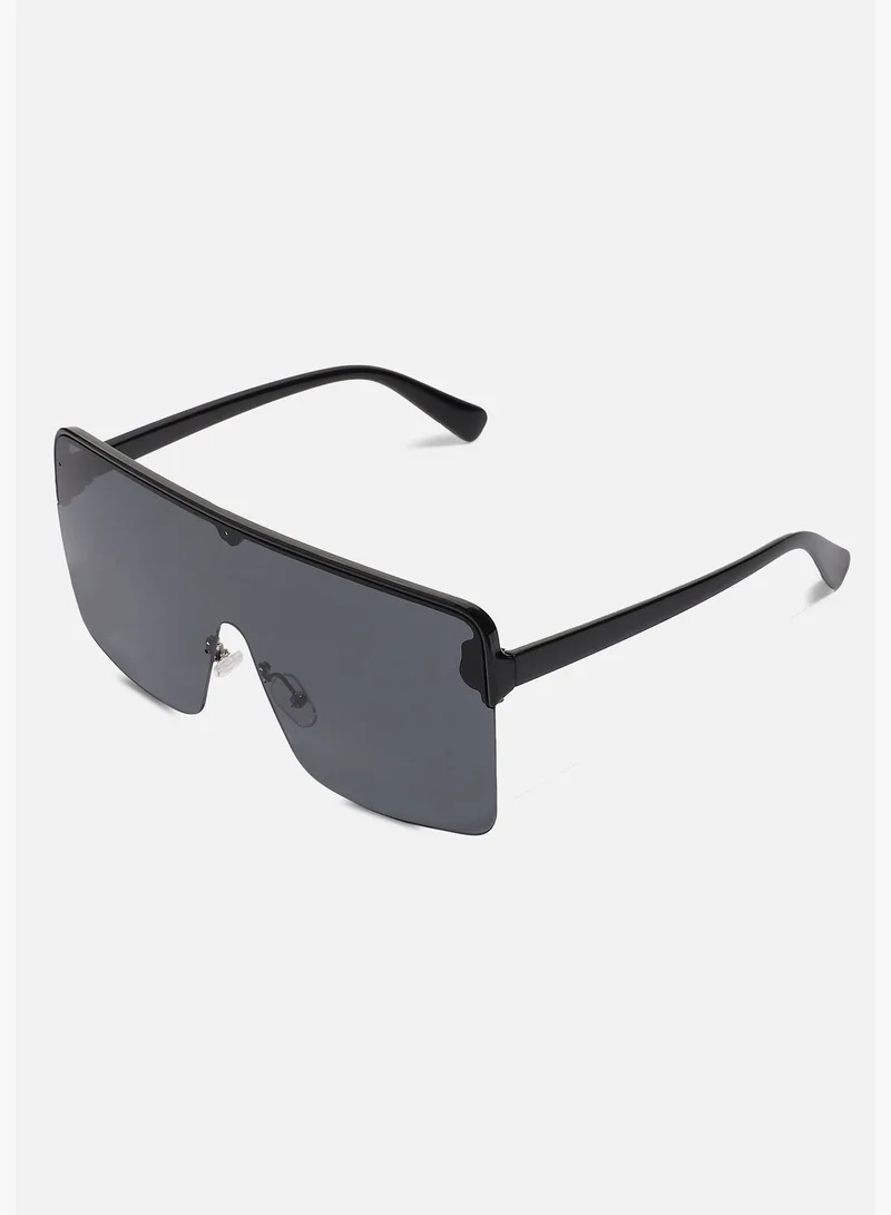 French Accent Polarized Full Rim Oversized Sunglass For Men