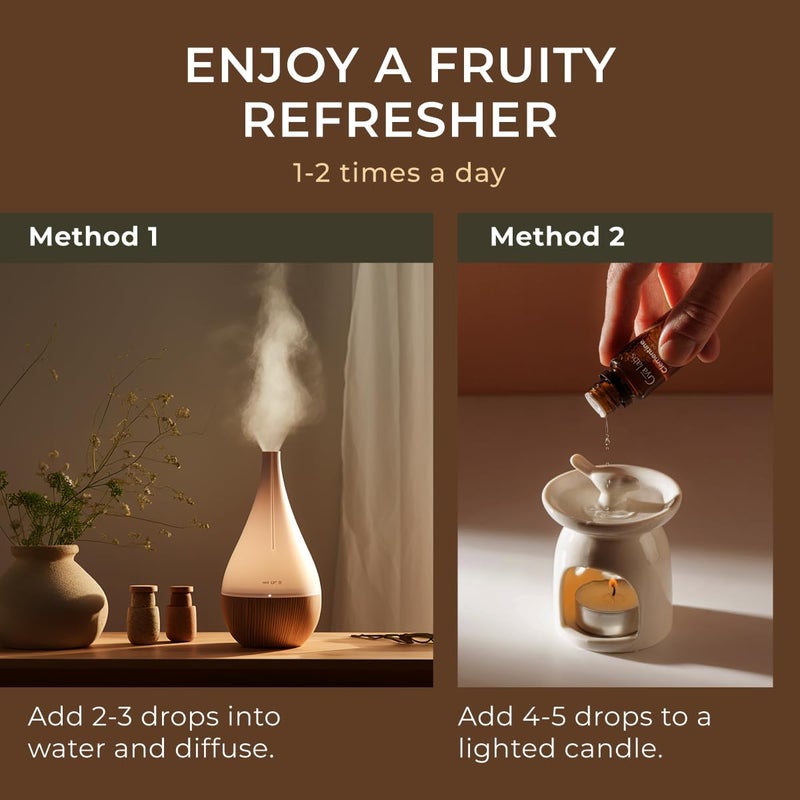 Gya Labs Clementine Essential Oil - 0.34 Fl Oz - for Hair, Skin, Diffuser, Aromatherapy & DIY Candle Making Scent - Image 4