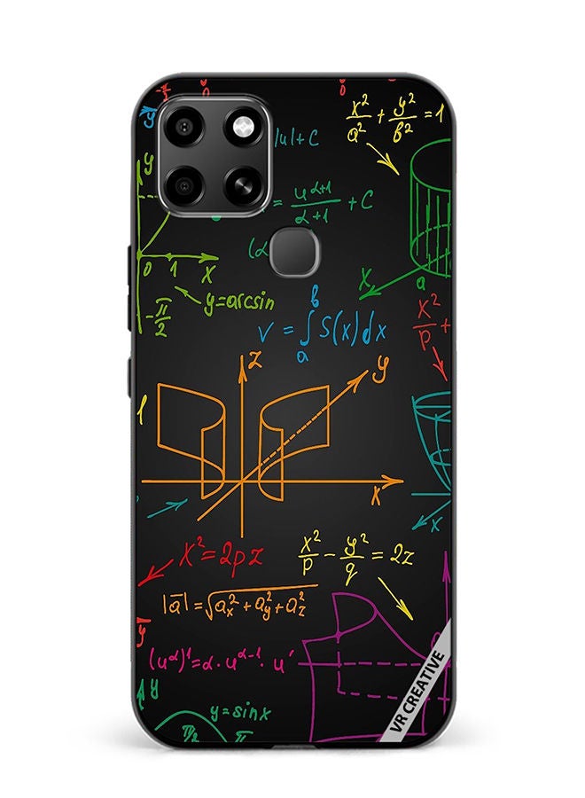 VR CREATIVE Protective Case Cover For Infinix Smart 6 Maths Formula Design Multicolour - Image 1