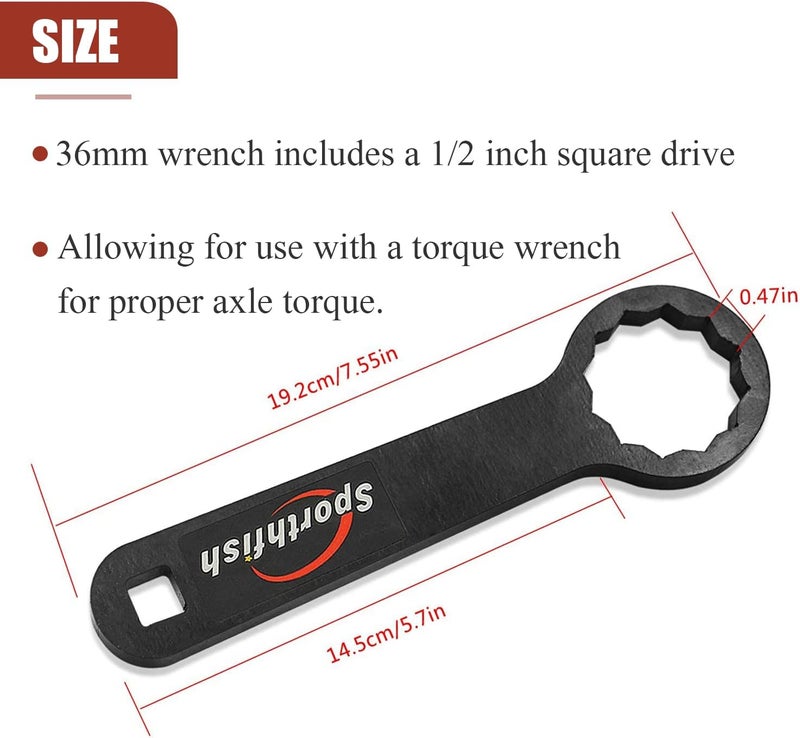 Sporthfish 36MM Rear Axle Wrench - Image 2