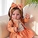 BABESIDE Reborn Baby Dolls 20 Inch Newborn Realistic Baby Doll Dara Lifelike Girl with Brown Hair Handmade Soft Cloth Body with Clothes Toy Accessories Gift for Kids Age 3 - Image 4