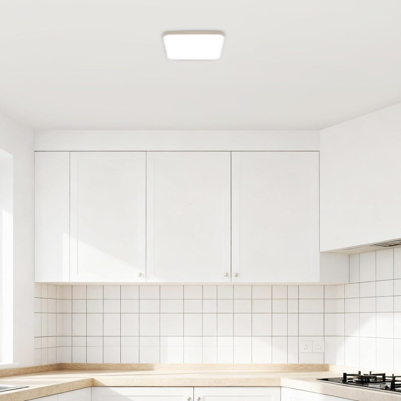 Square White Acrylic Ceiling Light Diffuser Panel 22 5Cm Lampshade Replacement Cover - Image 5