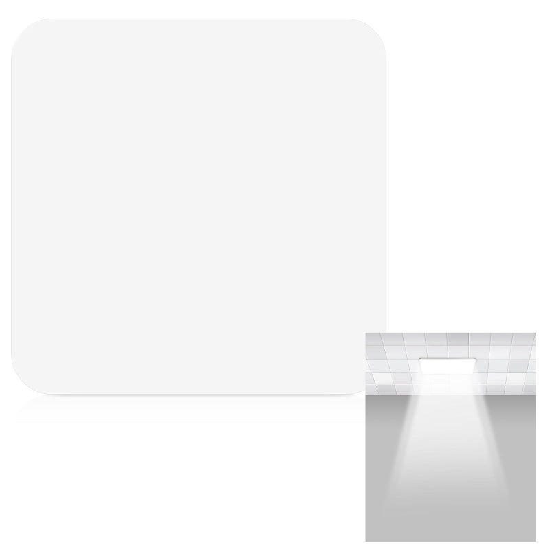 Square White Acrylic Ceiling Light Diffuser Panel 22 5Cm Lampshade Replacement Cover - Image 2