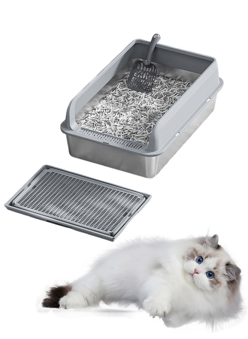 Kidle Stainless steel cat litter box - Image 1