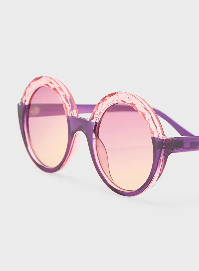 Ginger Round Sunglasses