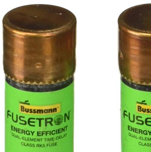 Bussmann BP/FRN-R-50 50 Amp Fusetron Dual Element Time-Delay Current Limiting Class RK5 Fuse, 250V Carded UL Listed, 2-Pack - Image 2
