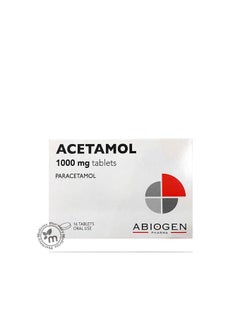 Acetamol Acetamol 1000Mg Tabs 16S 