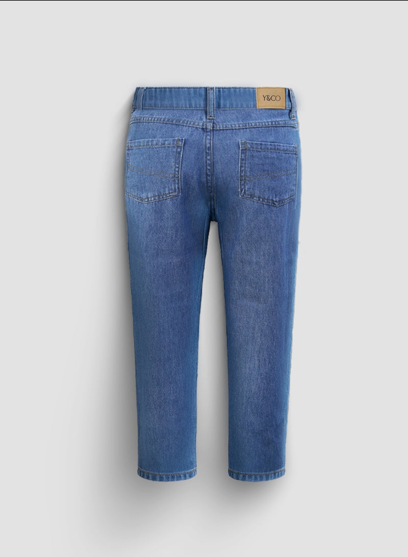 Y&CO Wide Denim Pants - Image 2