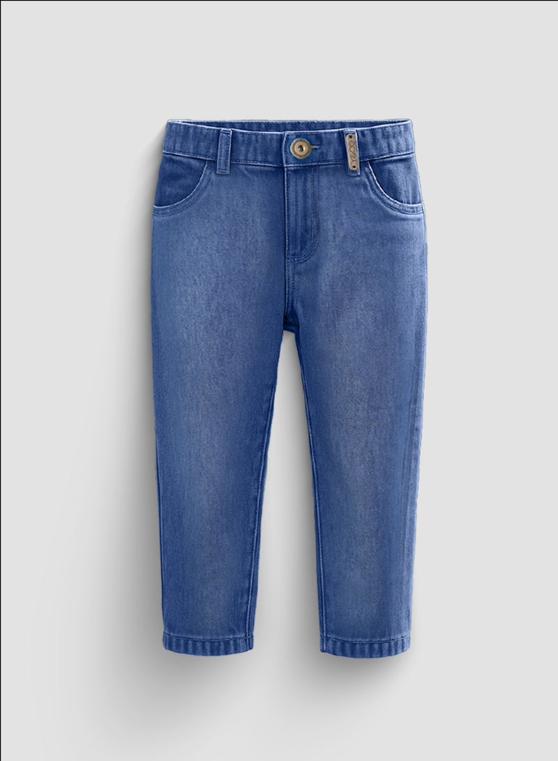 Y&CO Wide Denim Pants - Image 1