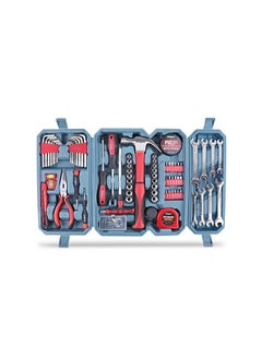 Hi-Spec 73 Piece Home & Garage Multi Tool Kit Set. Practical Hand Tools for DIY Repair & Maintenance in the Home, Garage and Workshop. All In a Swing-Door Carry Case  - Image 2