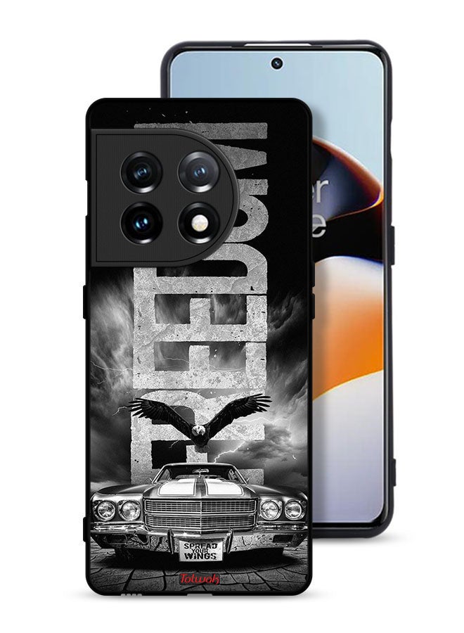 Tolwak OnePlus 11 5G Protective Case Cover Freedom Art - Image 1