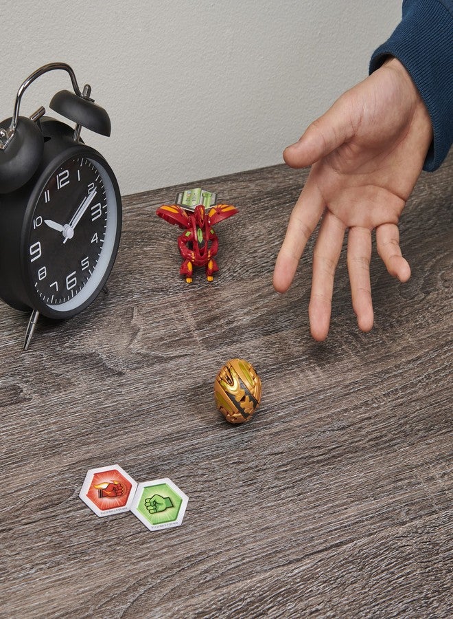 Bakugan Ultra, Falcron, 3-inch Tall Geogan Rising Collectible Action Figure and Trading Card - Image 5