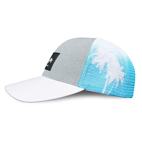 Grace Folly Beach Trucker Hats for Women- Snapback Baseball Cap for Summer (Palm Beach) - Image 1