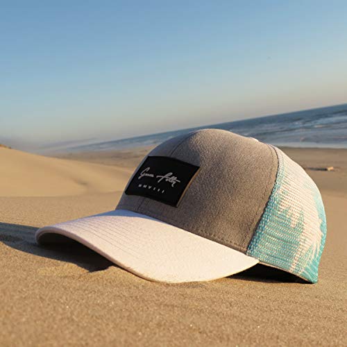 Grace Folly Beach Trucker Hats for Women- Snapback Baseball Cap for Summer (Palm Beach) - Image 3