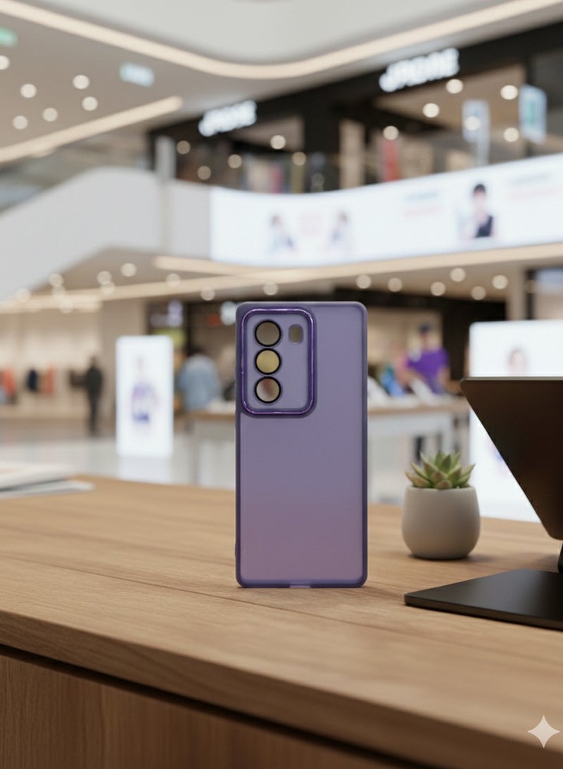 Grace Matte Translucent Shockproof Case with Camera Lens Protection - Protective cover For Infinix Hot 50 Pro plus - Image 1