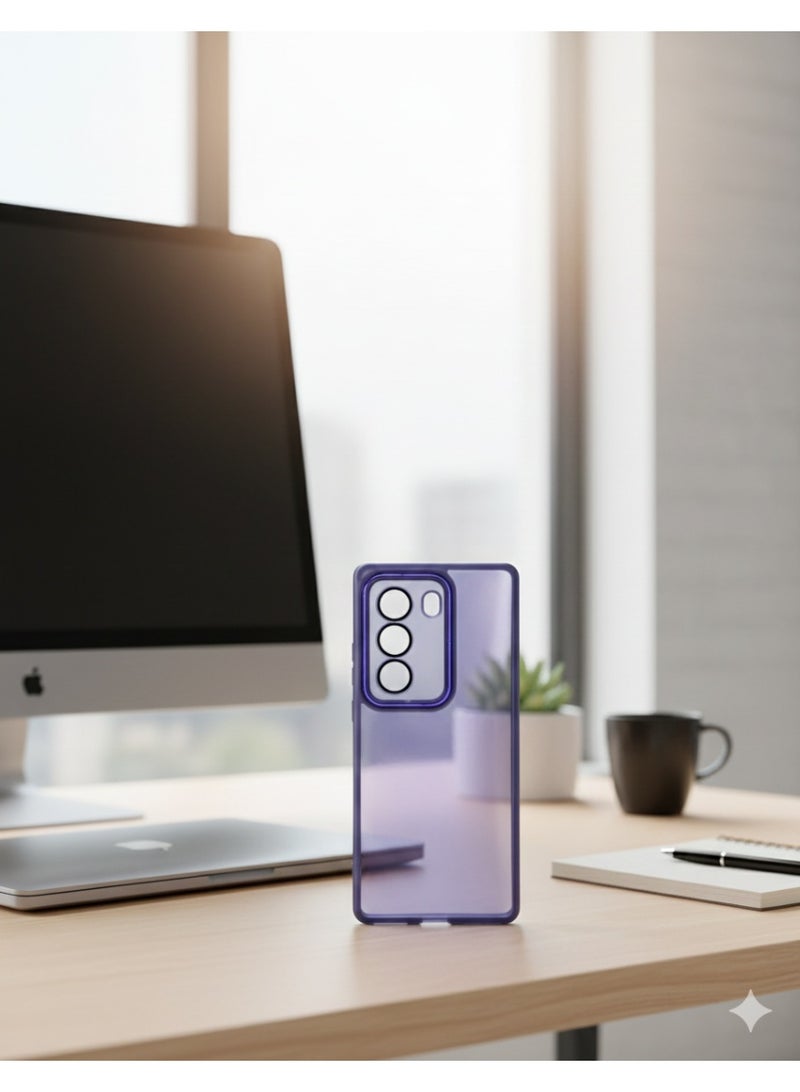 Grace Matte Translucent Shockproof Case with Camera Lens Protection - Protective cover For Infinix Hot 50 Pro plus - Image 3