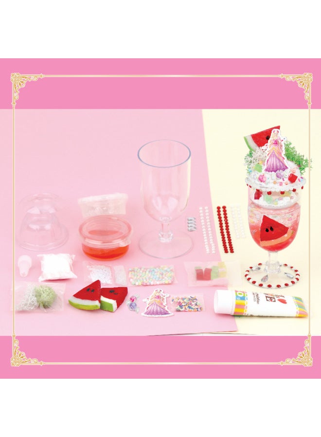 Qibei Workshop Ye Luoli Ice Princess Ice Star Cup Special Drink Cup Handmade Diy Ice Cream Cup Ice Cream Cup-Color:Ocean Luminous Cup-pink  - Image 3