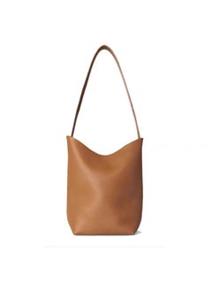 The Row Large Capacity Lychee Tot Bag brown large