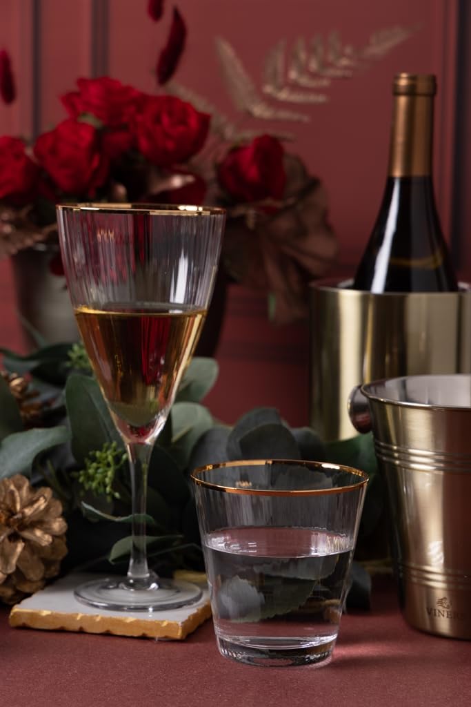 Ravenhead Roma Wine Glasses Set of 2 420ml - Image 4