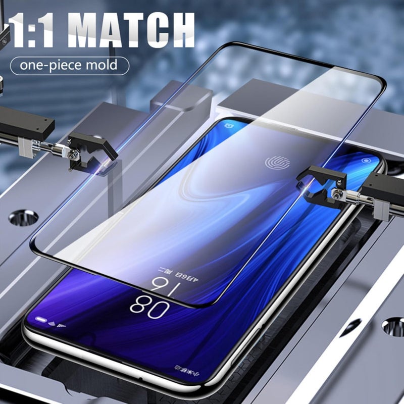 KLJP Advanced Military-Grade Gorilla Tempered Glass Screen Protector For Google Pixel 8A With Installation Kit | Edge-To-Edge Protector Coverage | Black - Image 3