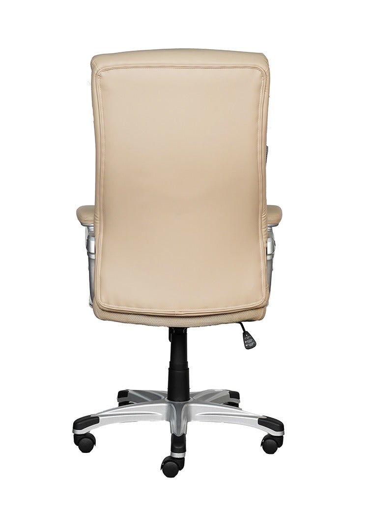 HUIMEI EQ-5182-A High Back Office Chair Beige Color  - Image 4