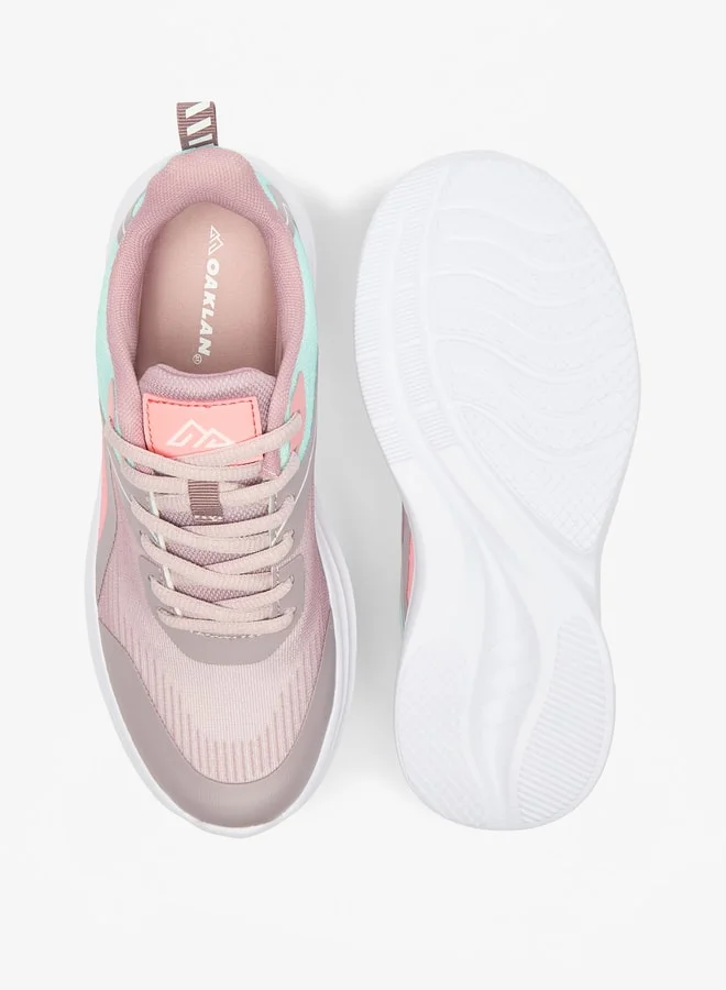 Oaklan by Shoexpress Women's Colourblock Shoes with Lace-Up Closure