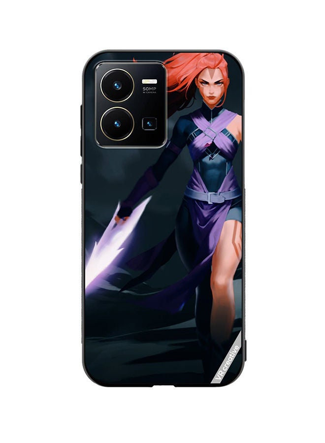 Protective Case Cover For Vivo Y35 Anti-Mage Lady Dota 2 Design Multicolour