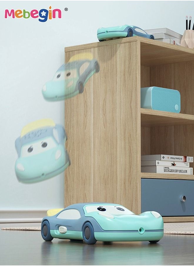 2 in 1 Car-shaped Mobile Phone Toy with Star Projection, Light and Music, Multifunctional Baby Phone Toy with 13 Buttons, Teething Toy for Babies, Perfect for Bbabies Who Enjoy Playing with Real Phones, 3 AAA Batteries Required(Not Included), 15*7.5*3.7cm
