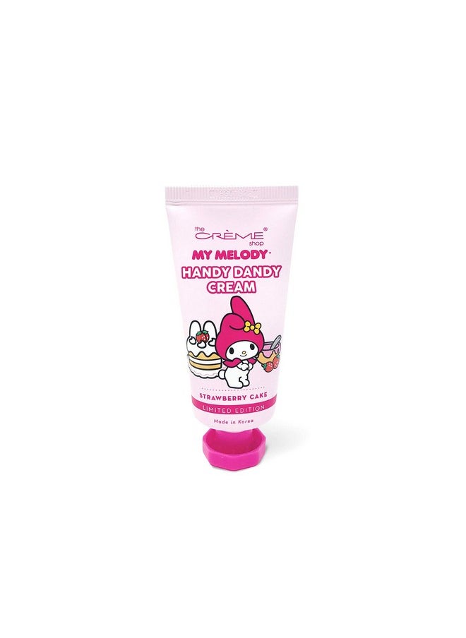 The Creme Shop - Korean Cute Scented Pocket Portable Soothing Advanced Musthave Onthego X Sanrio Hello Kitty Handy Dandy Cream (Strawberry Cake) - Image 1