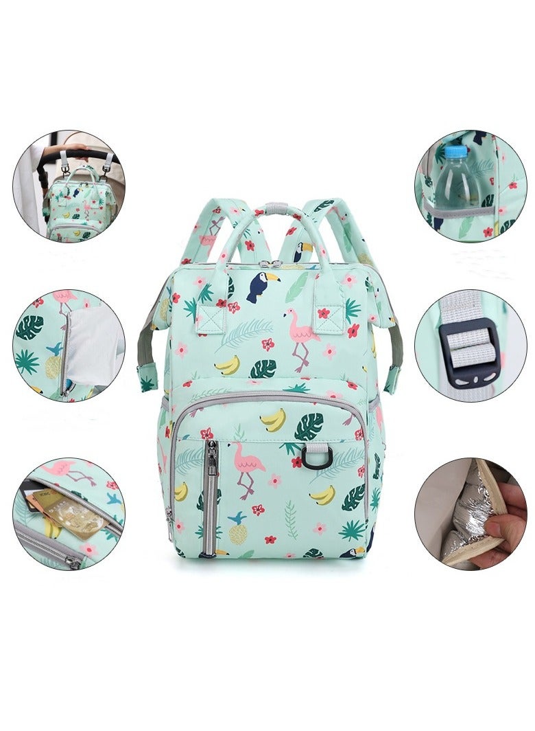Portable Large Capacity Leisure Multifunctional Backpack, Baby Stroller Hanging Bag - Image 5