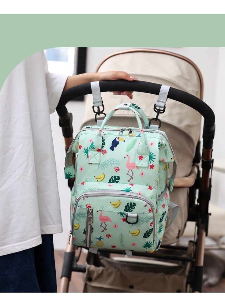 Portable Large Capacity Leisure Multifunctional Backpack, Baby Stroller Hanging Bag - Image 3