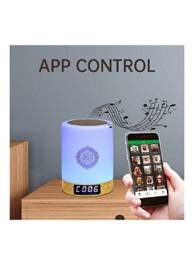 Small, portable and smart speaker dedicated to listening to the Holy Quran, equipped with Bluetooth and producing three-dimensional sound in all directions - Image 2