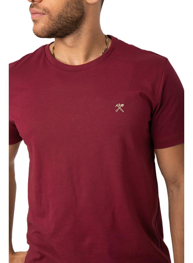 Marco Bergamo Round Neck T-Shirt With Logo  - Image 3