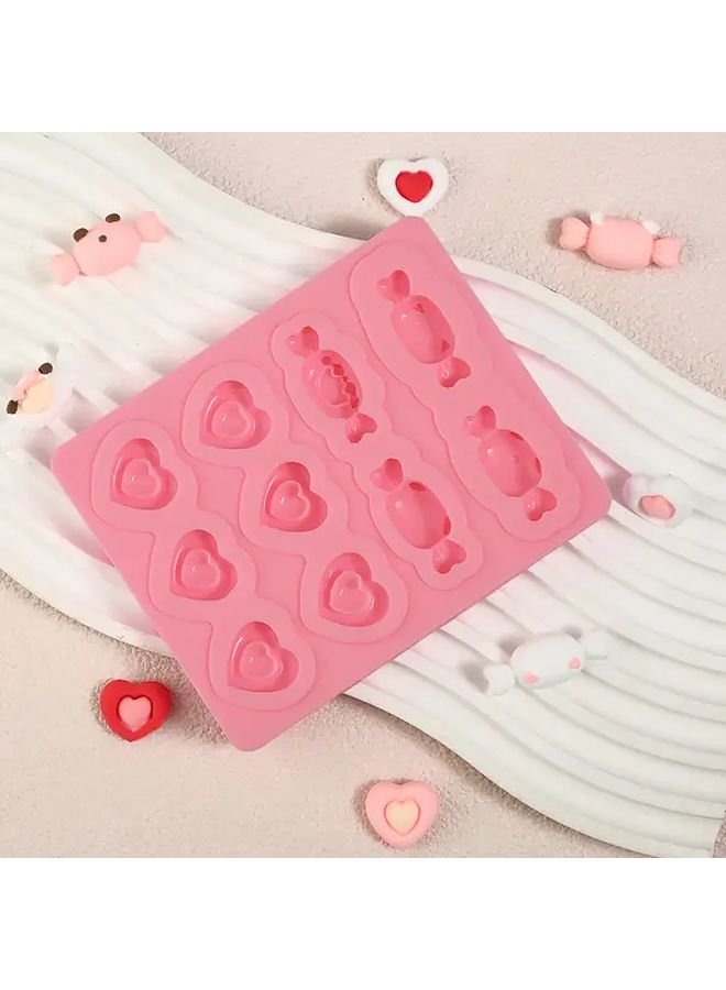 Heart Shaped Silicone Mold Y 170 For Candy Cake Chocolate Fondant - Image 2