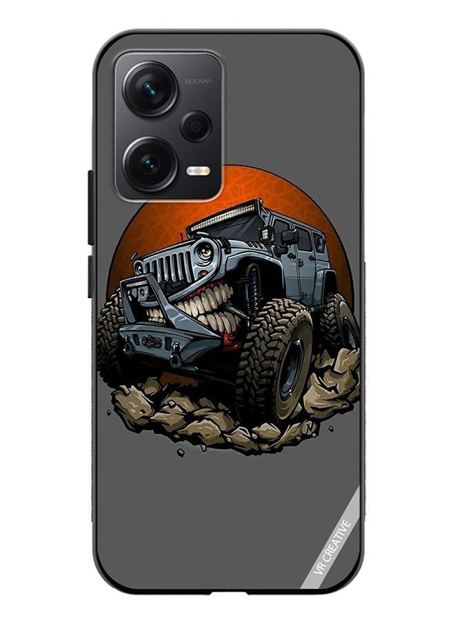 VR CREATIVE Protective Case Cover For Xiaomi Redmi Note 12 Discovery Car Design Multicolour  - Image 1
