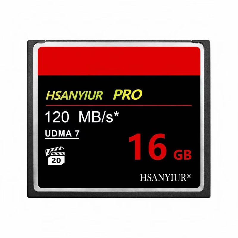 HSANYIUR 16GB UDMA High Speed,Original CF Card Camera Memory Card for Professional Photographer,Videographer,Enthusiast - Image 1