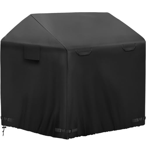 Iceberg Elf Large Outdoor Playhouse Cover80 L X 55 W X 63 HBlackWaterproof Sun Protection Dust640D Heavy Duty Oxford Fabrickids Playhouse YearRound Protective Covers - Image 1