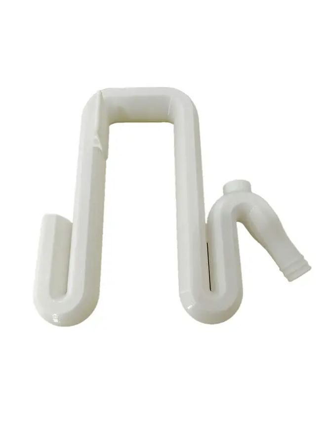 White Self Priming Siphon Hose Kit Automatic Rainwater Transfer System No Power Needed - Image 1