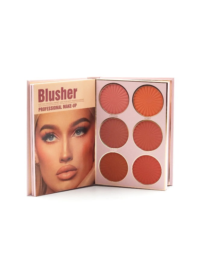 روز بيري لوحة المكياج الدفترية من روز بيري – آيشادو، أحمر شفاه، هايلايتر، بلاشر وكونتور - Image 4