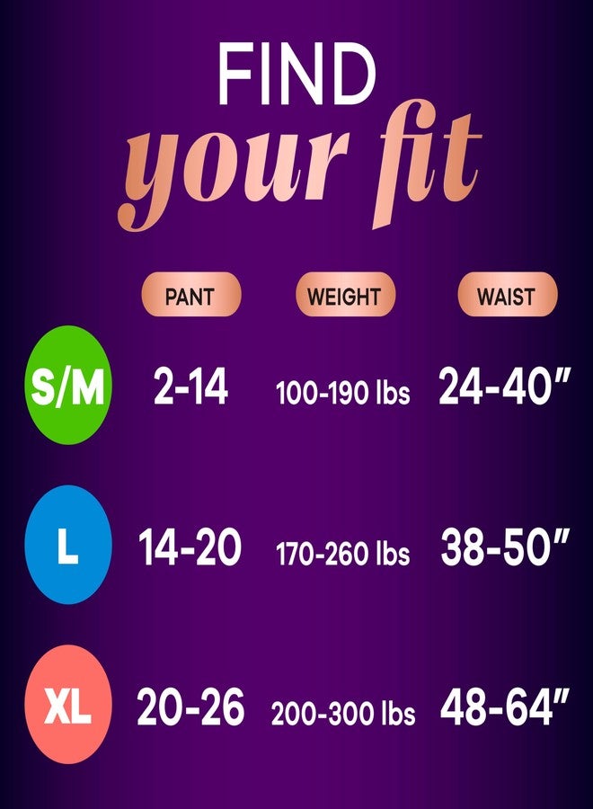 Always Discreet Boutique Incontinence and Postpartum Underwear for Women, Maximum Protection, Small/Medium, Black, 12 Count - Image 4