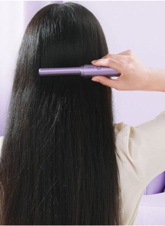 Portable Heat Comb with Safety Cover Rechargeable