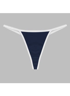 Yohannes Club Women, 3-Piece String Set, (Brazilian, T-Thong and Thong String Set), Powder, Claret Red, Navy Blue  - Image 3