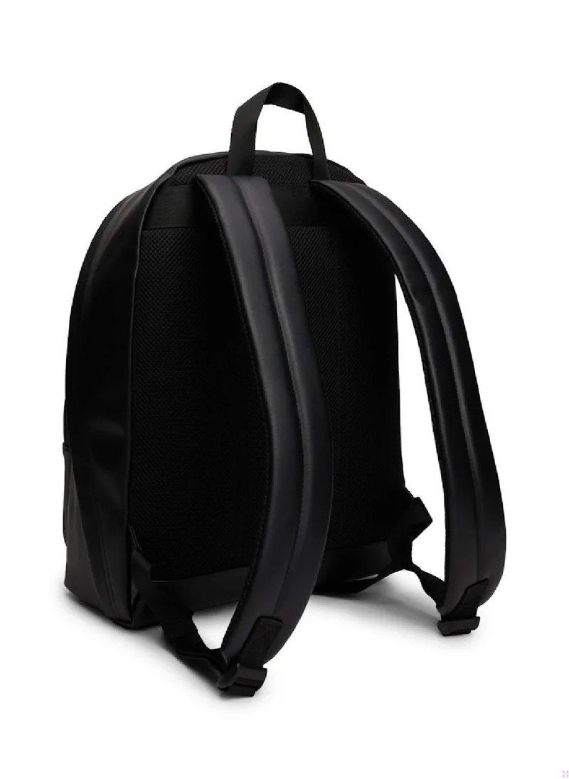 TOMMY HILFIGER Men's Foundation Dome Backpack - Polyester, Black