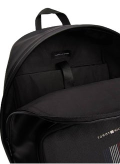 TOMMY HILFIGER Men's Foundation Dome Backpack - Polyester, Black  - Image 4