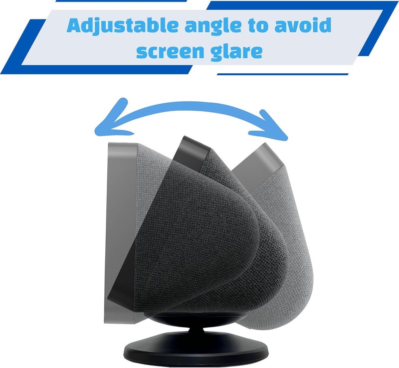 Sintron Smart Display Adjustable Stand for ꜱʜᴏᴡ 5 & ꜱʜᴏᴡ 8 (1st Gen and 2nd Gen), Adjustable Tilt Function Magnetic Stand Mount with 360 Degree Rotation Swivel Holder, and Anti-Slip Base (Black) - Image 2