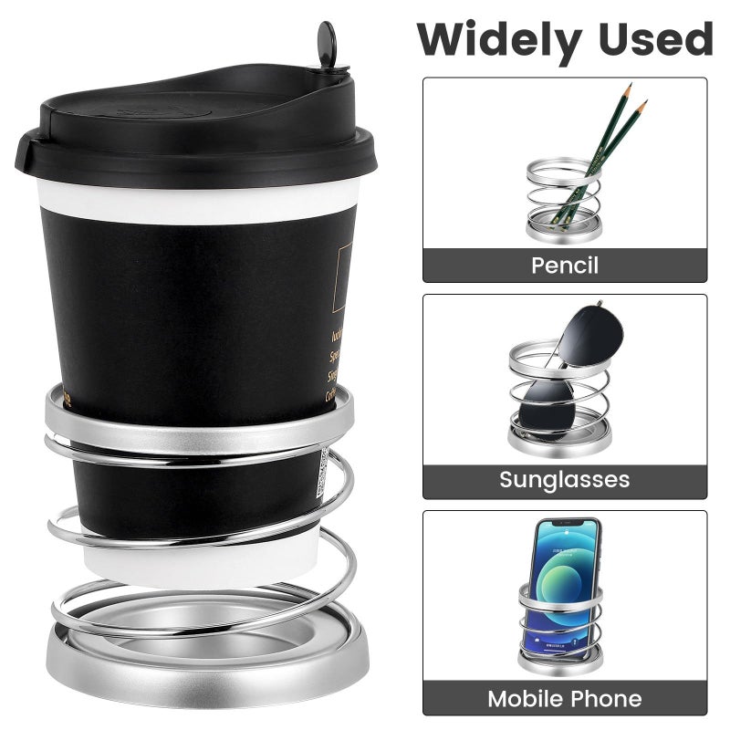Car Cup Holder Folding Drink Organizer for Beverage Cans Water Bottles - Image 4